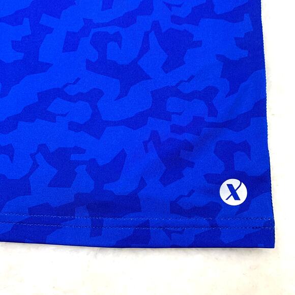 Xersion Quick-Dri Compression Shirt Boys Large 14/16 Blue Camo NWT - Picture 5 of 7